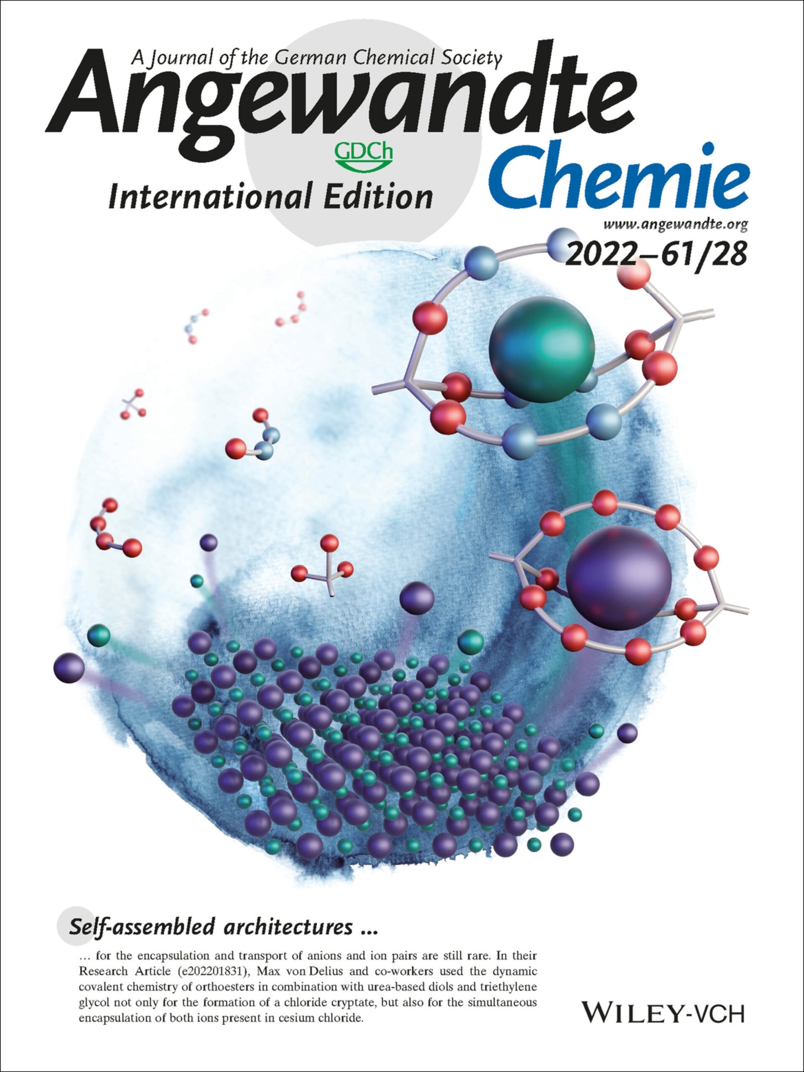 Cover Angewandte Dynamic Covalent Self-Assembly