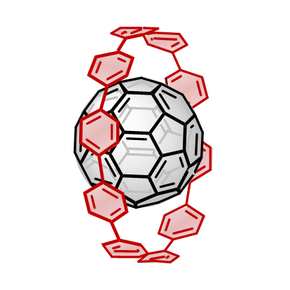 [10]CPP-fullerene-complex-structure