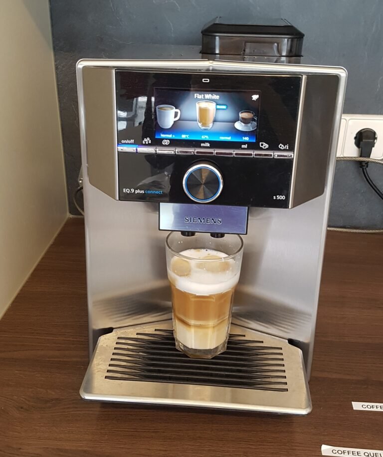 Siemens automatic coffee machine